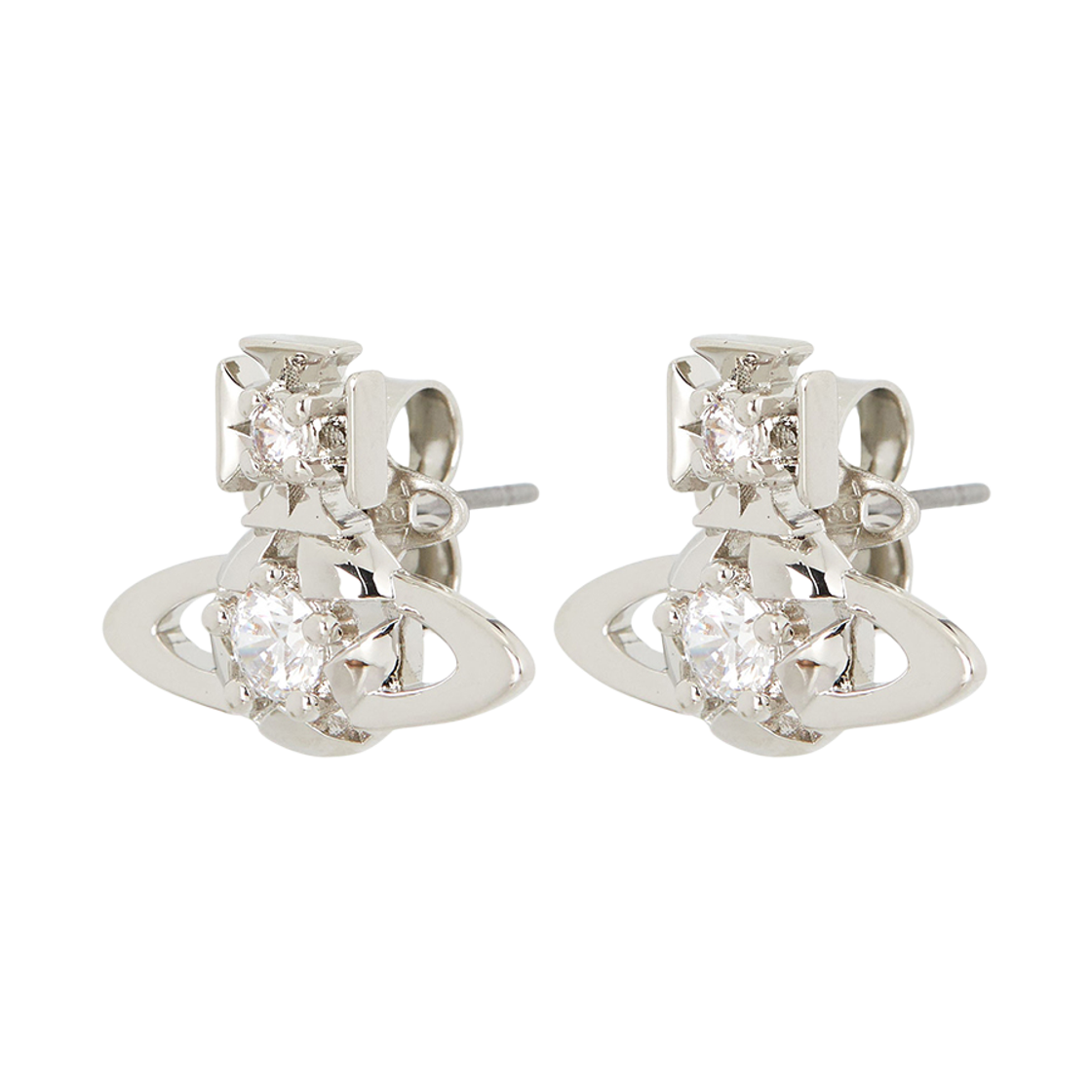 [20% 쿠폰] (W) 비비안 웨스트우드 레이나 이어링 실버([20% 쿠폰] (W) Vivienne Westwood Raina earrings Silver) - 2