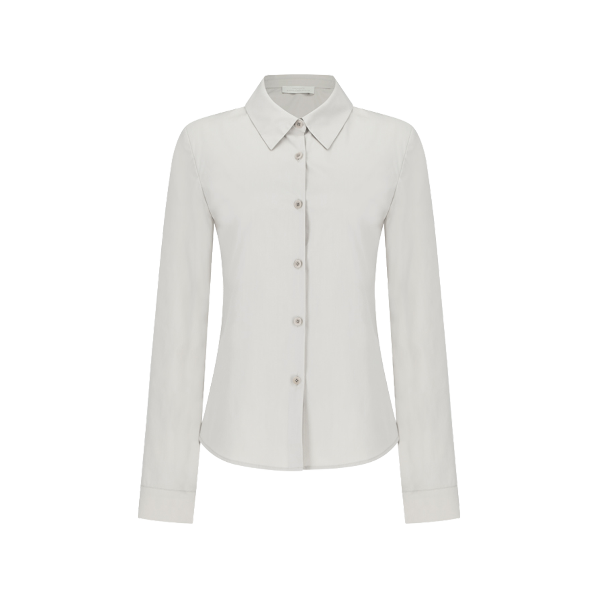 KW6ASHLAM09BG Amomento Women Slim Shirt Beige - 26SS