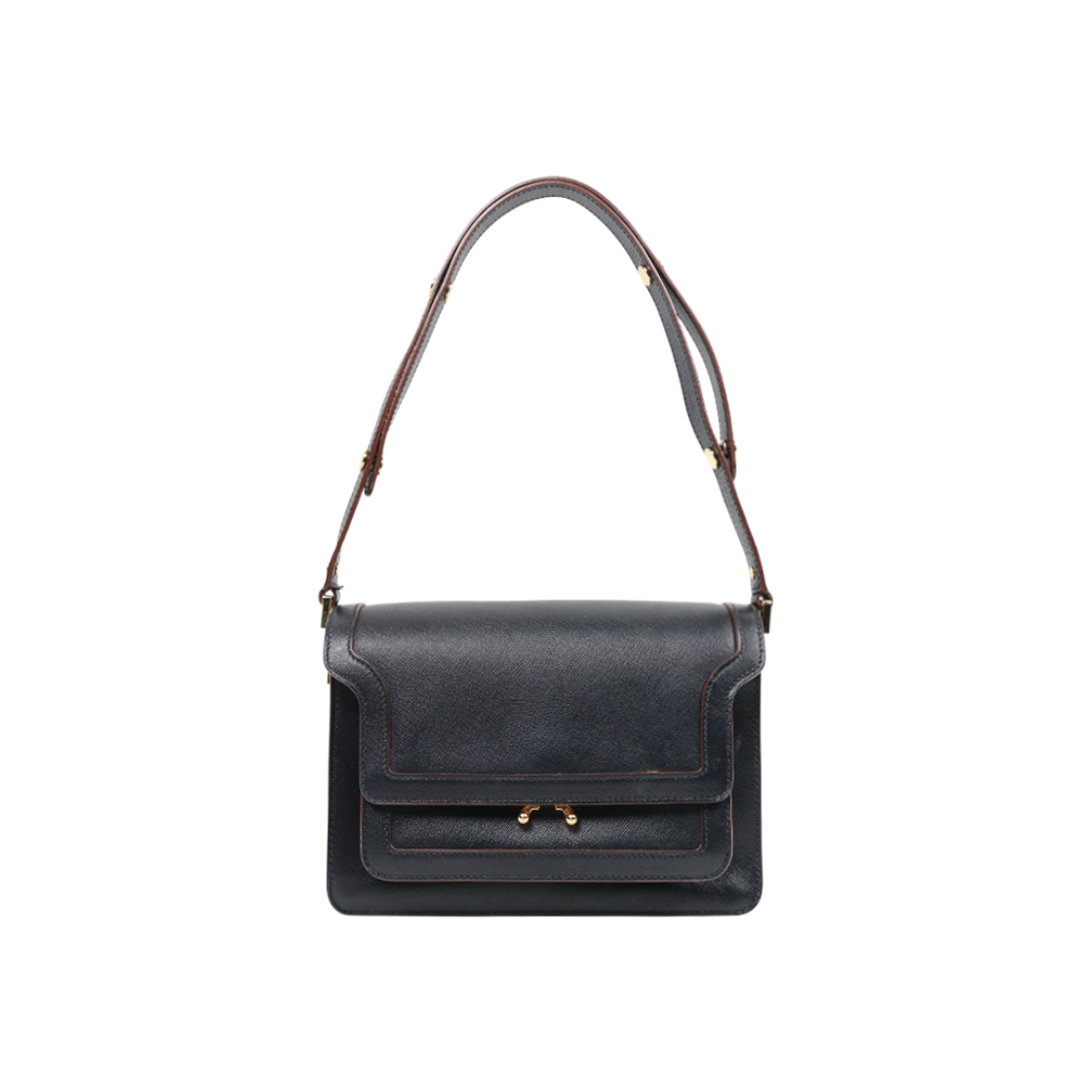 ITOQ32GVWEH2 Marni Black Trunk Shoulder Bag C-A50145