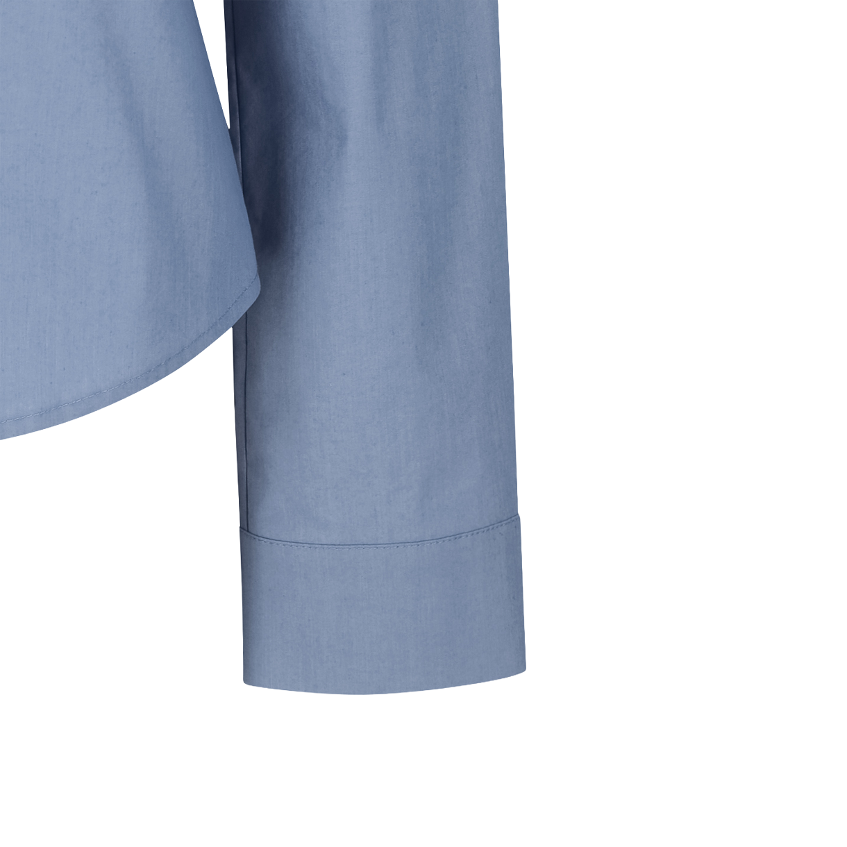 아모멘토 우먼 슬림 셔츠 블루 - 26SS(Amomento Women Slim Shirt Blue - 26SS) - 5