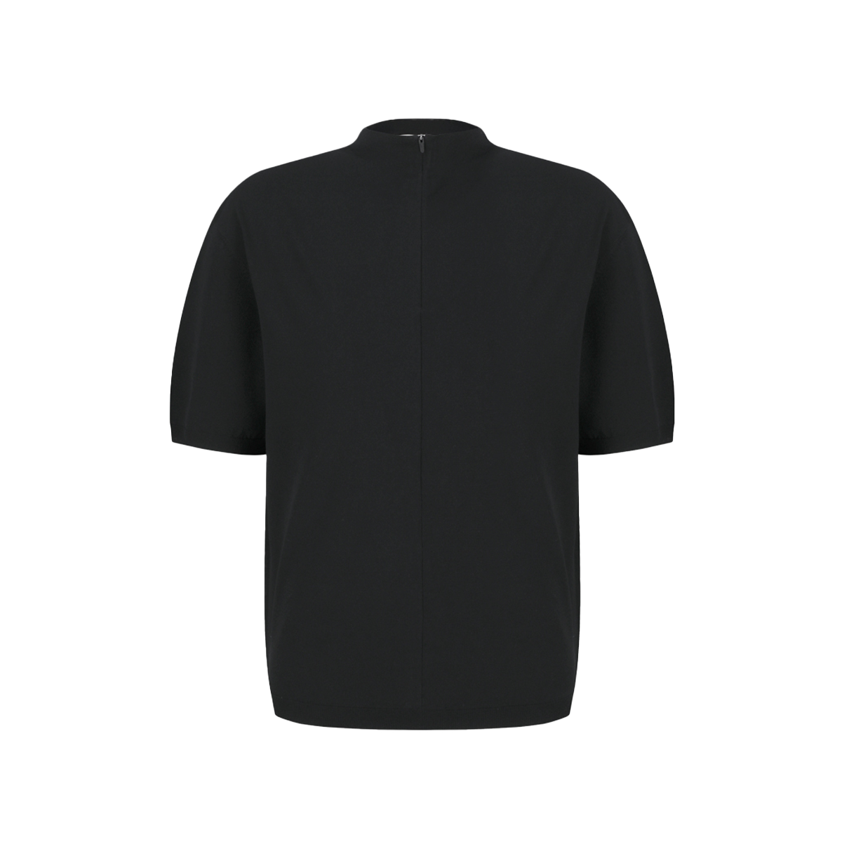 아모멘토 하프 집업 니트 블랙 - 26SS(Amomento Half Zip-Up Knit Black - 26SS)