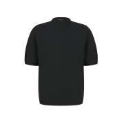 Amomento Half Zip-Up Knit Black - 26SS