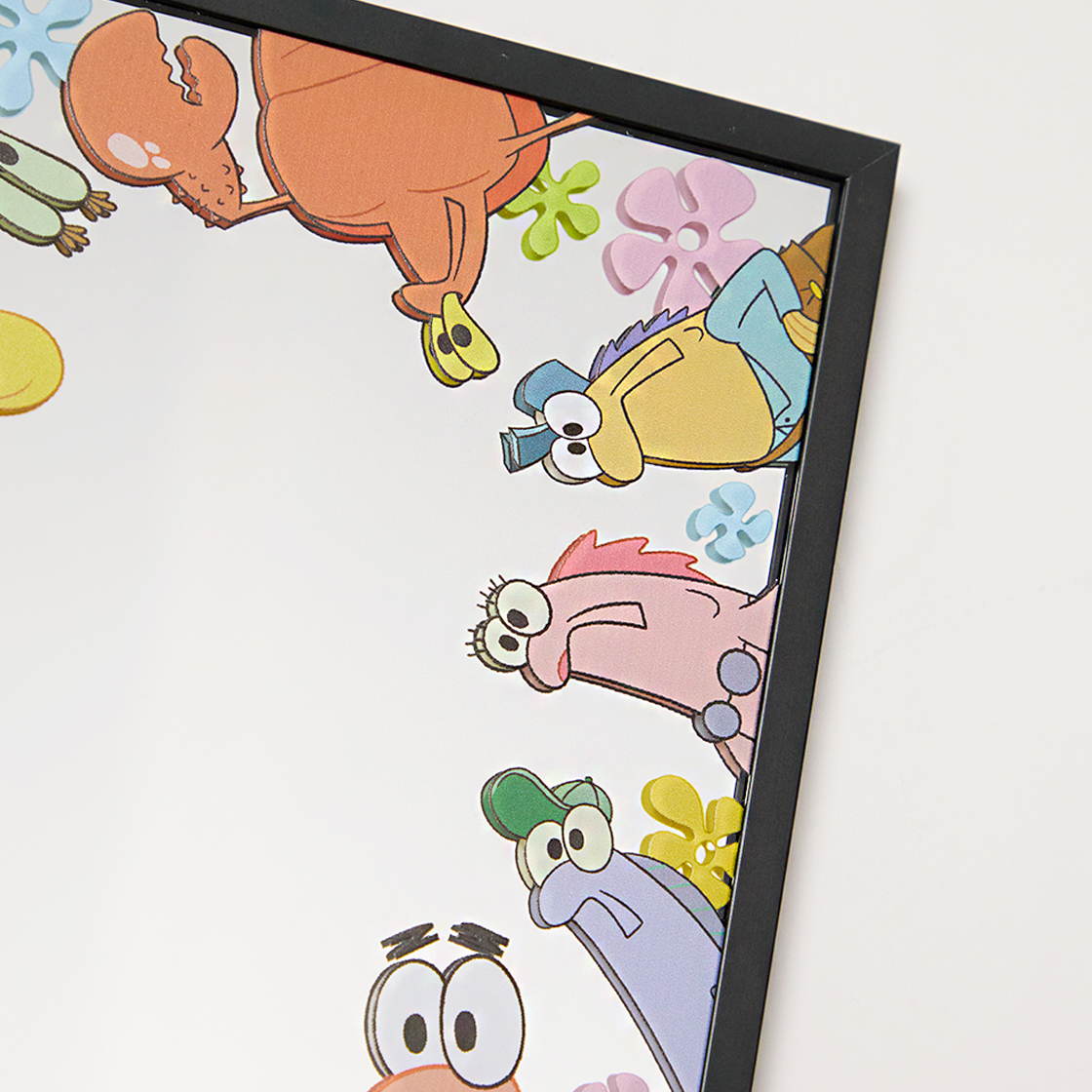 댄꼼마 x 스폰지밥 비키니시티 주민 와글와글 거울 (A5)(DANCOMMA x SpongeBob SquarePants Bikini Bottom Residents Wagle Wagle Mirror (A5)) - 5