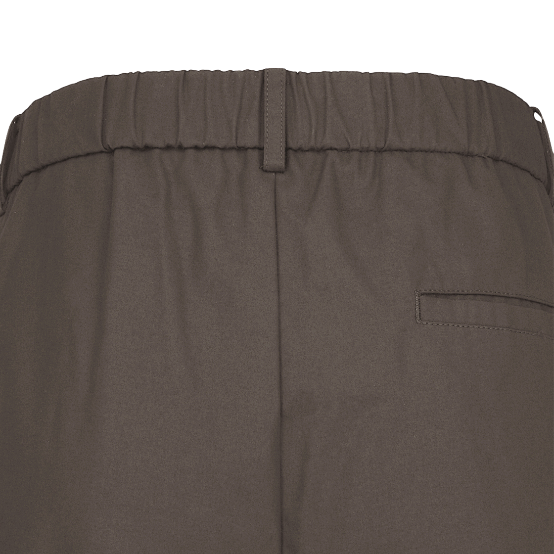 아모멘토 와이드 버뮤다 팬츠 브라운 - 26SS(Amomento Wide Bermuda Pants Brown - 26SS) - 6