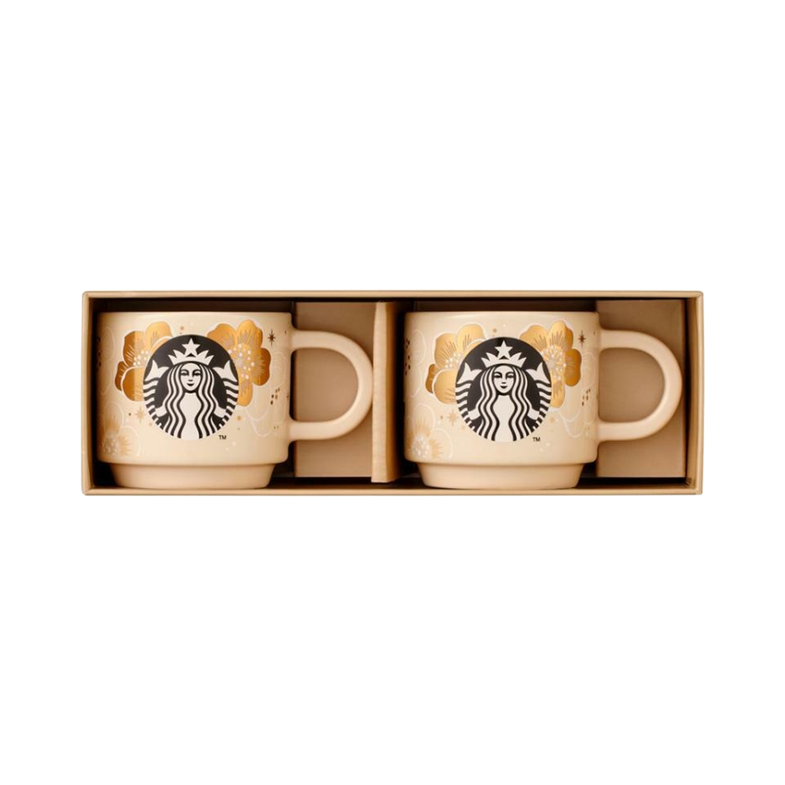스타벅스 배꽃 데미 머그 89ml (2개 세트)(Starbucks Korea Flower Demi Mug 89ml (Set of 2)) - 3