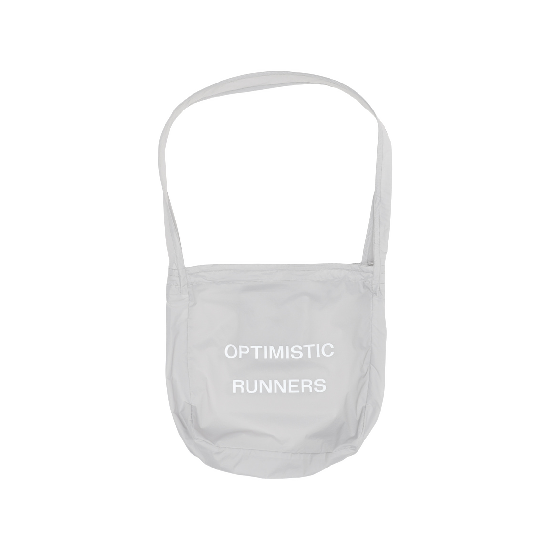 옵티미스틱 러너스 크로스 바디 백 쿨 그레이(Optimistic Runners Cross Body Bag Cool Grey)