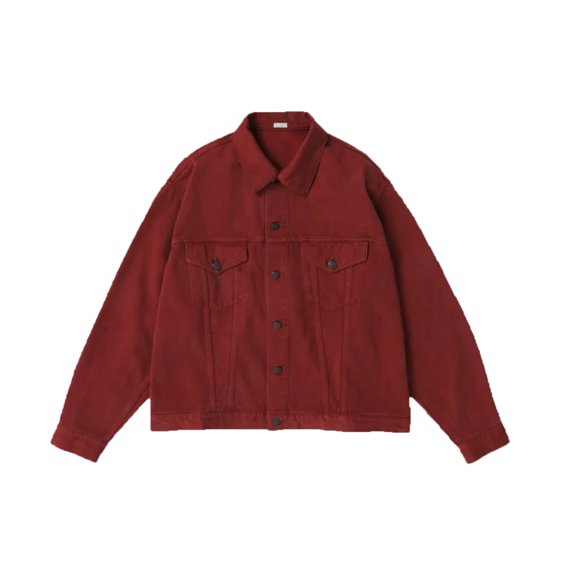 아프레쎄 워시드 실크 코튼 피케 3rd 타입 자켓 레드 - 26SS(A.Presse Washed Silk Cotton Pique 3rd Type Jacket Red - 26SS) - 1