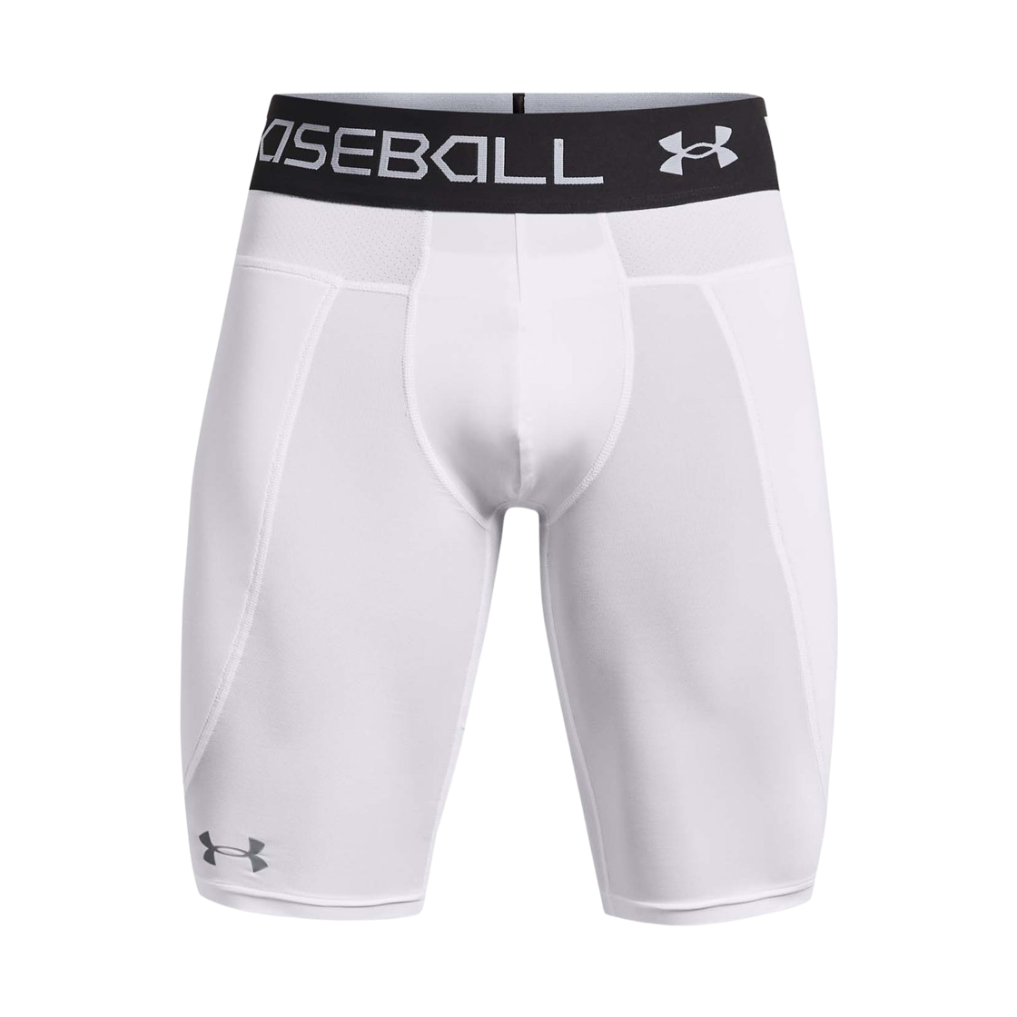 1367346-100 Under Armour UA Utility Sliding Shorts White Grey
