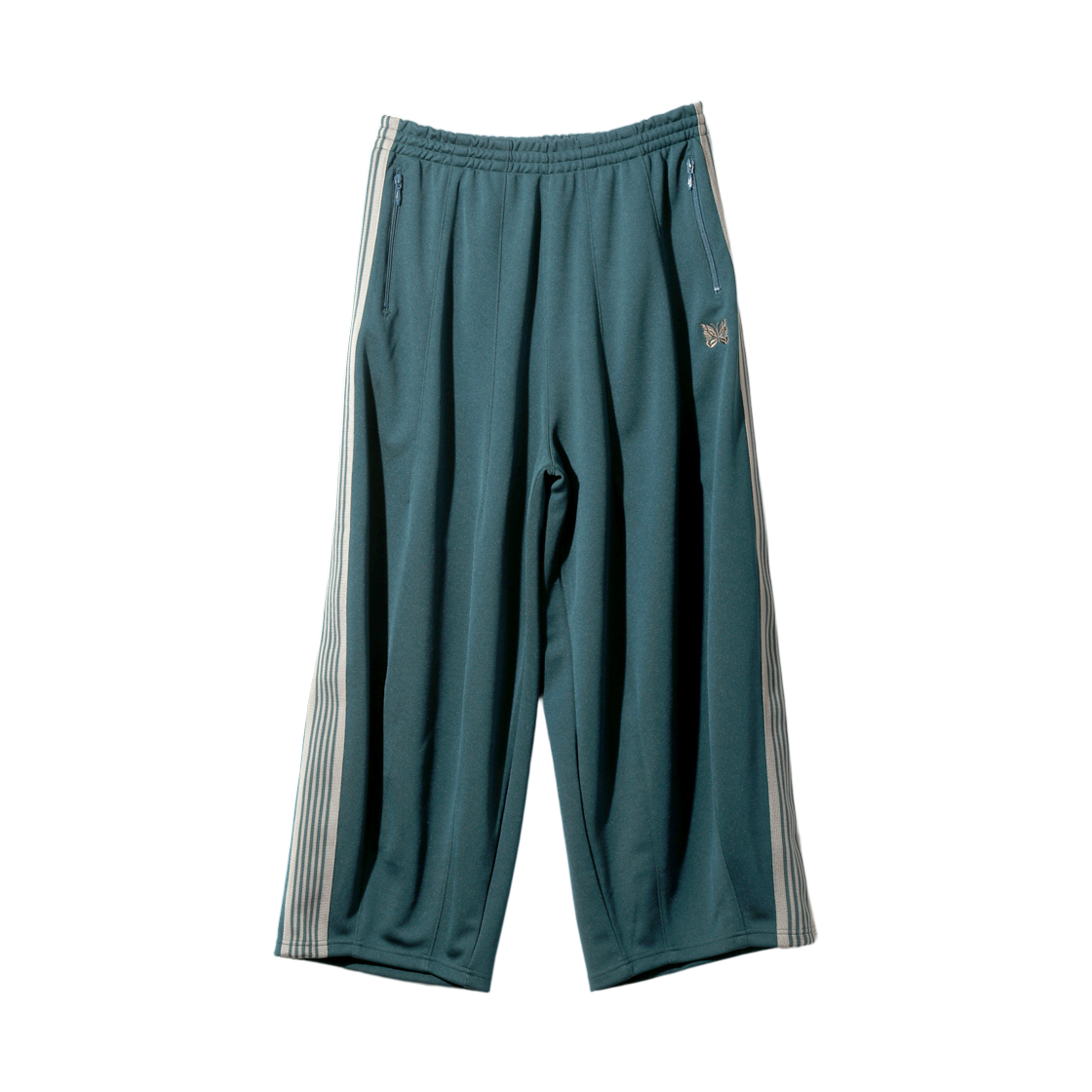 니들스 H.D. 트랙 팬츠 폴리 스무스 그린(Needles H.D. Track Pant Poly Smooth Green)