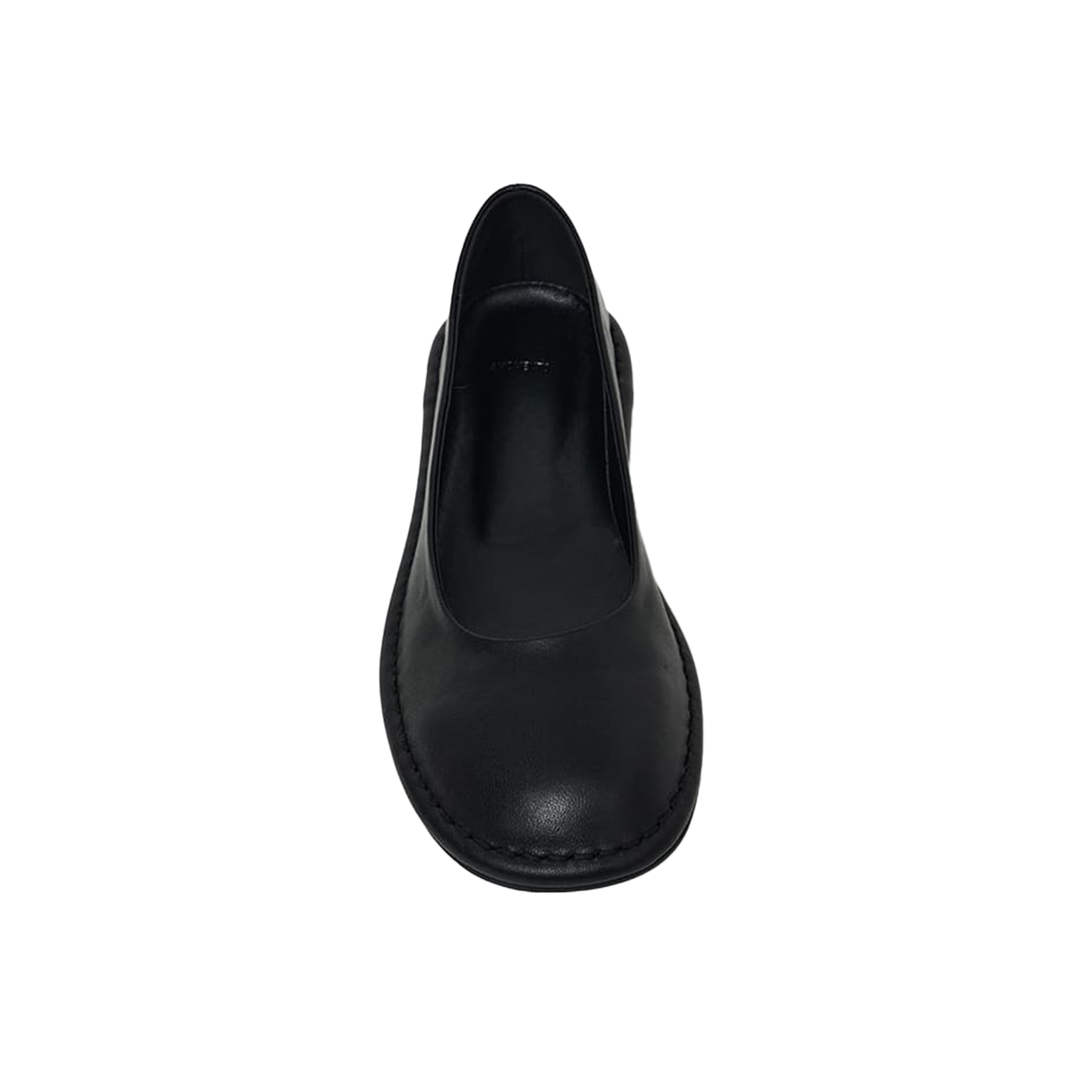 아모멘토 우먼 라운디드 플랫 블랙 - 26SS(Amomento Women Rounded Flats Black - 26SS) - 4