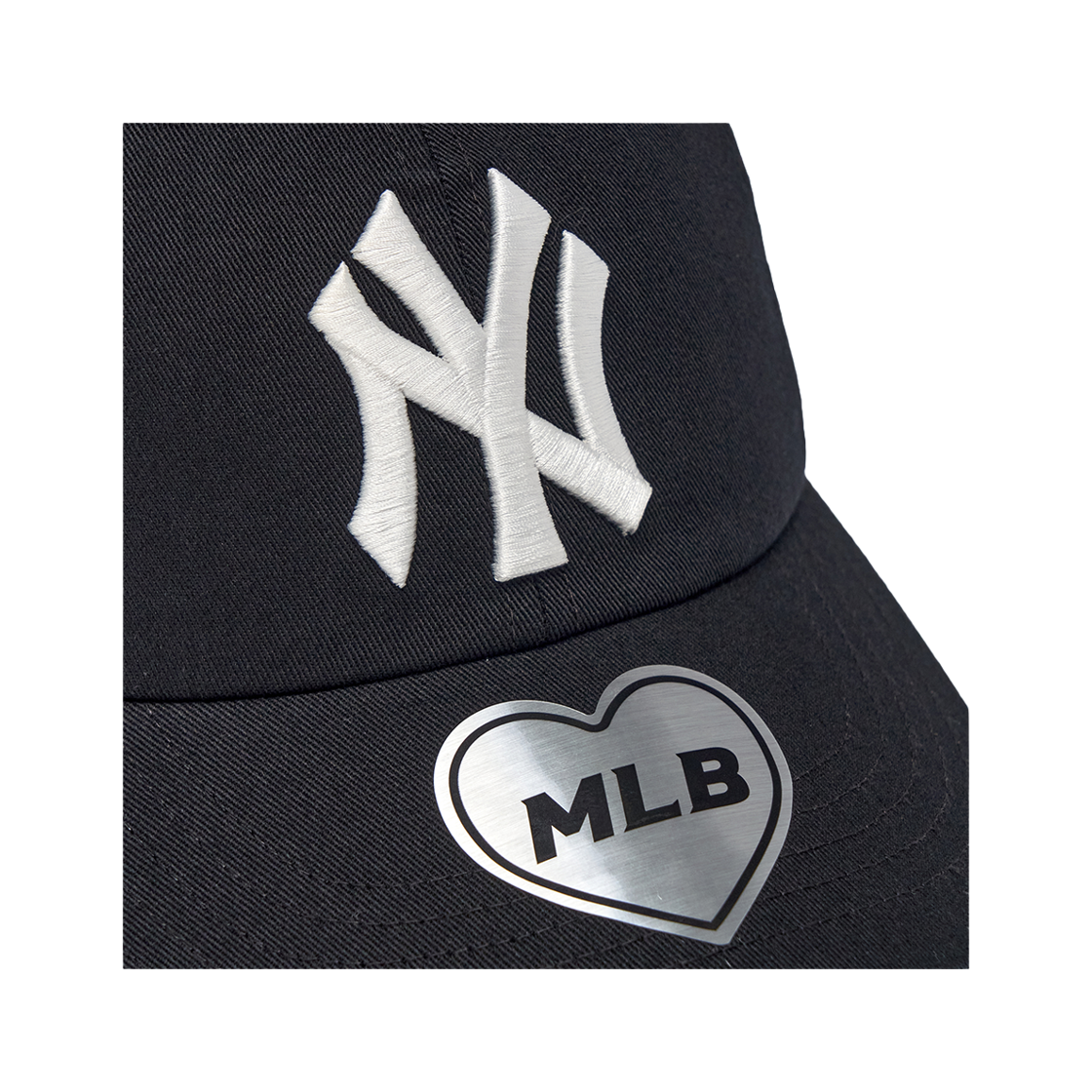 MLB x 카리나 시그니처 언스트럭쳐 볼캡 블랙(MLB x Karina Signature Unstructured Ball Cap Black) - 6