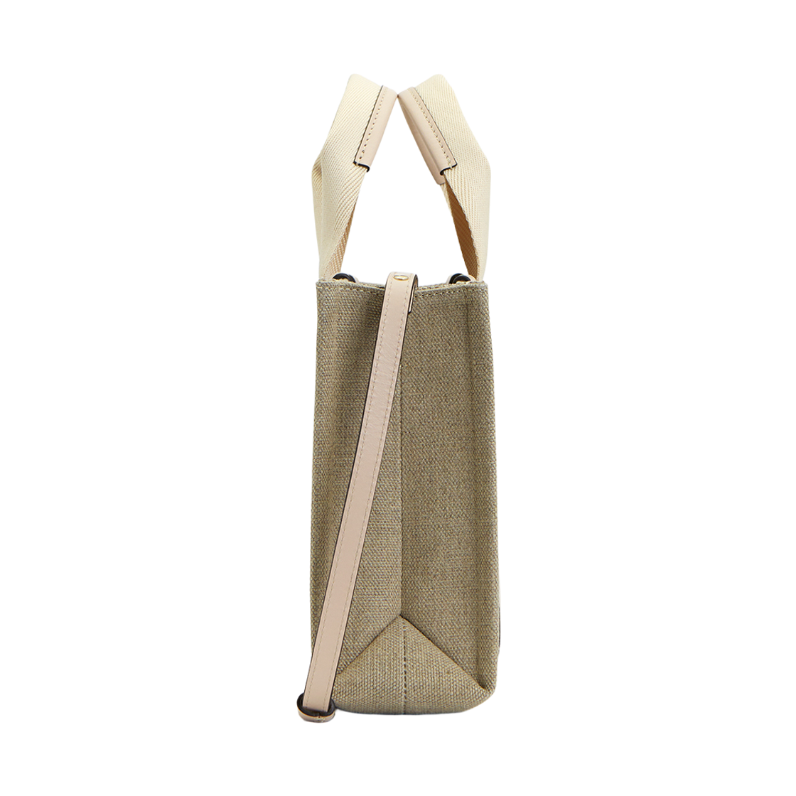 [15% 쿠폰] 끌로에 우디 스몰 토트백 시멘트 핑크([15% 쿠폰] Chloe Woody Small Tote Bag Cement Pink) - 4