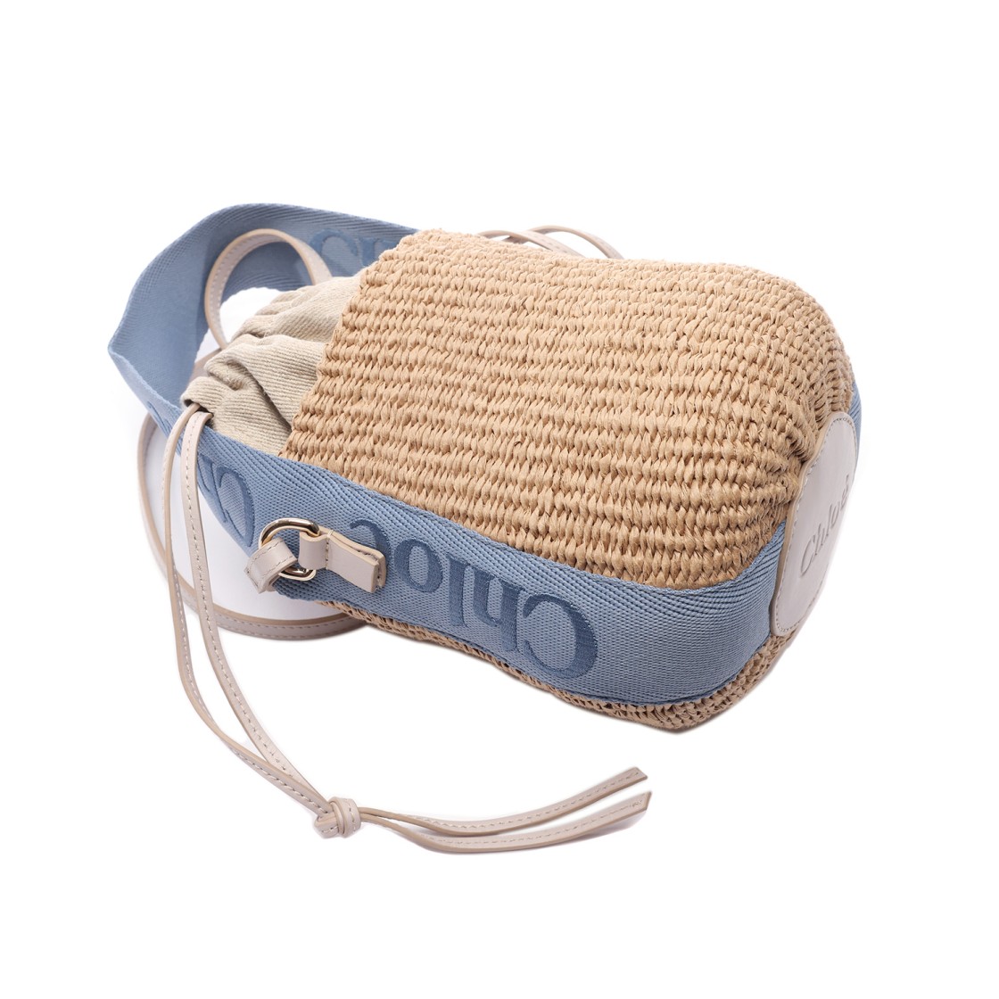 [20% 쿠폰] 끌로에 스몰 우디 베스킷백 워시드 블루([20% 쿠폰] Chloe Small Woody Basket Bag Washed Blue) - 5