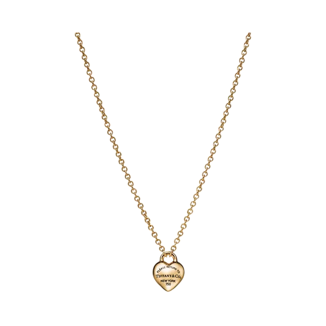 73340691 Tiffany & Co. Return to Tiffany Full Heart Pendant Yellow Gold