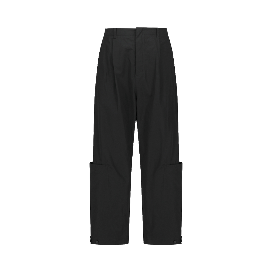 KM6APALAM57BK Amomento Pocket Banding Pants Black - 26SS