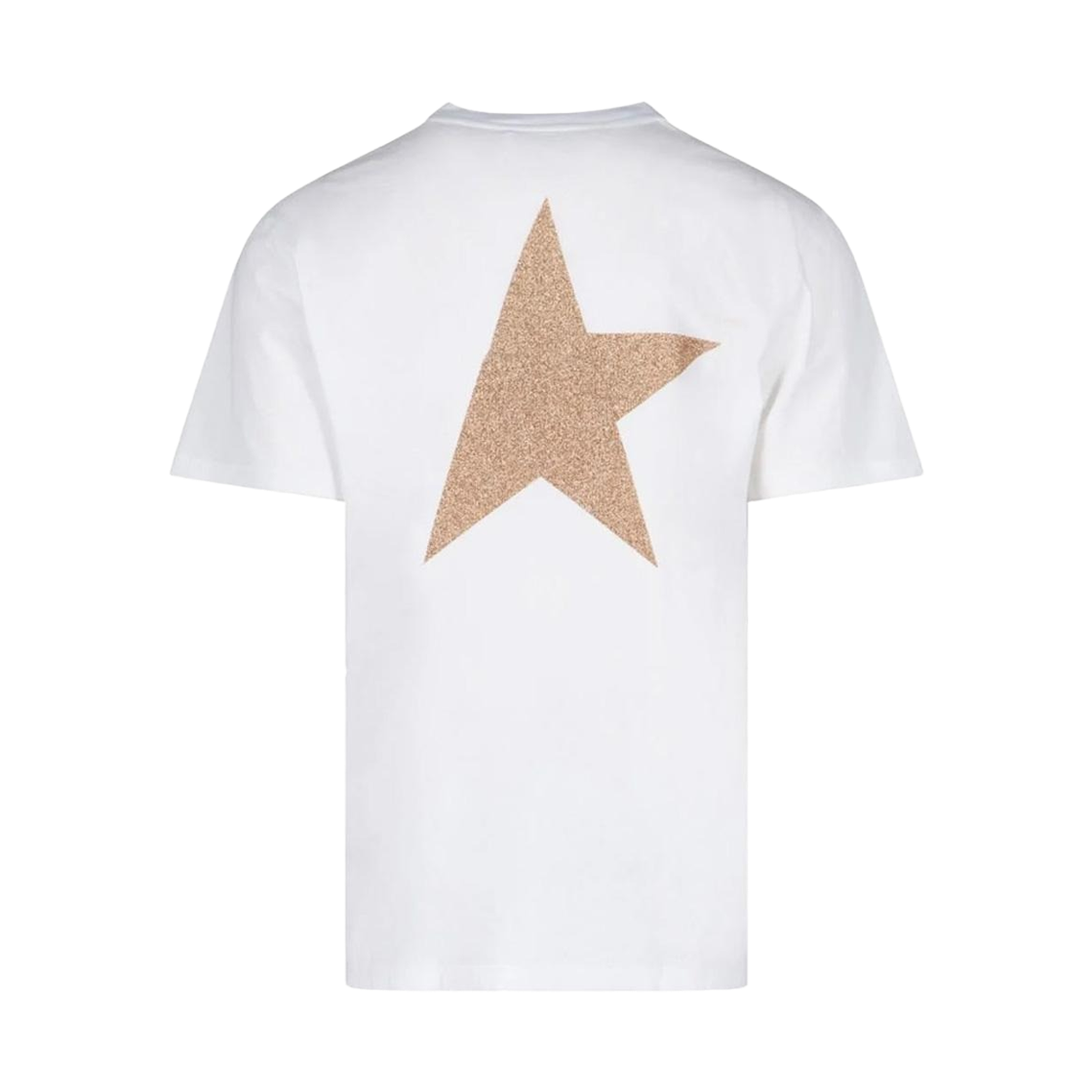 GMP01220-P000880-10272 Golden Goose Gold Star Logo T-Shirt White