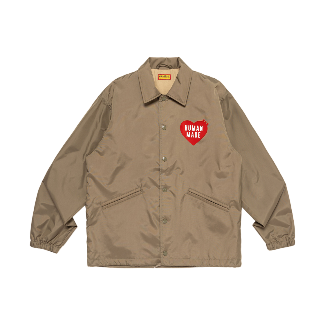 HM31JK026 Human Made Coach Jacket Beige