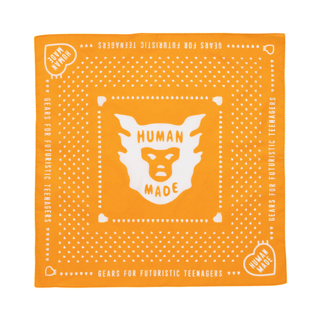 HM31GD162 Human Made Bandana Orange