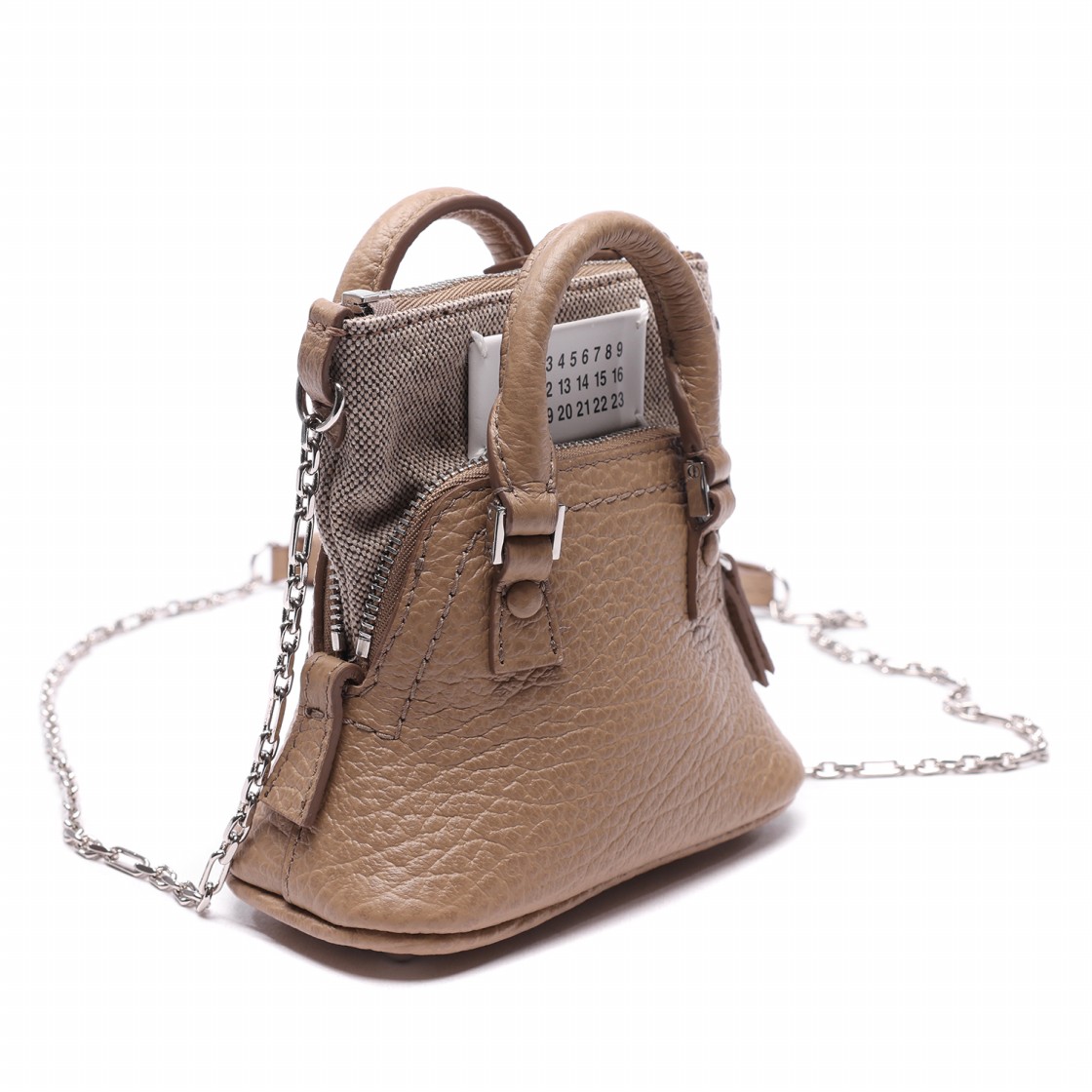 [25% 쿠폰] 메종 마르지엘라 5AC 클래식 베이비백 탄([25% 쿠폰] Maison Margiela 5AC Classique Baby Bag Tan) - 2