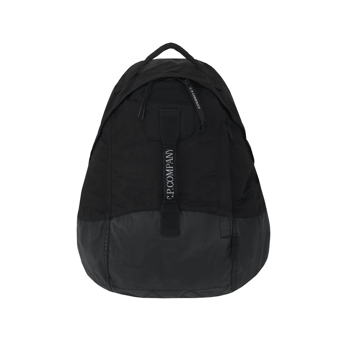 C.P. 컴퍼니 나일론 B 라운디드 백팩 블랙 - 25FW(C.P. Company Nylon B Rounded Backpack Black - 25FW) - 1