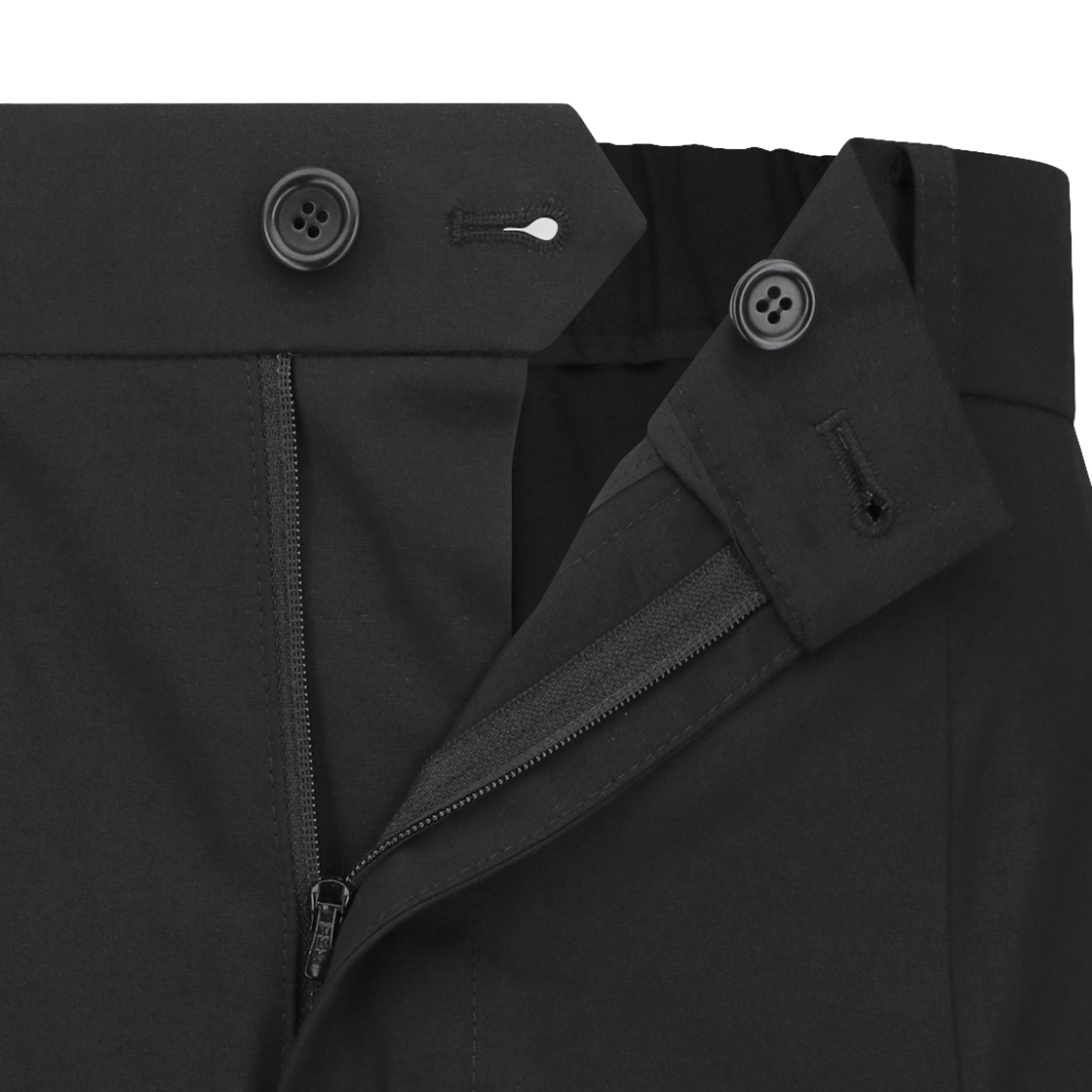 아모멘토 와이드 버뮤다 팬츠 블랙 - 26SS(Amomento Wide Bermuda Pants Black - 26SS) - 3