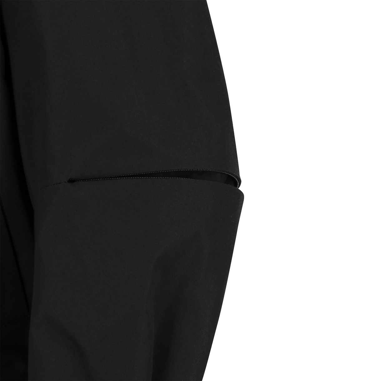 아모멘토 래글런 코튼 집 점퍼 블랙 - 26SS(Amomento Raglan Cotton Zip Jumper Black - 26SS) - 5