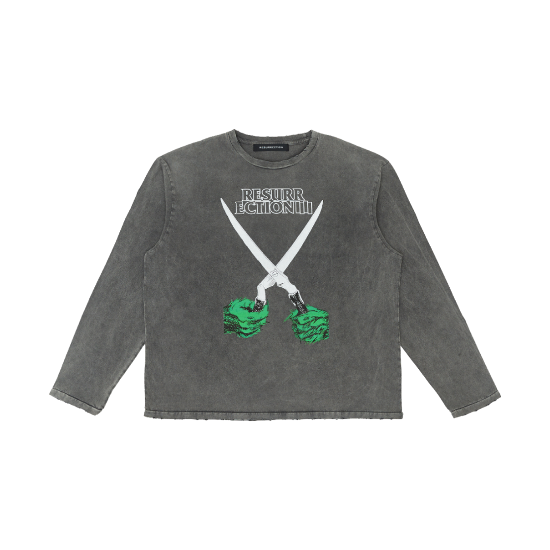 라드리미티드 데빌 핸드 롱슬리브 - 빈티지 블랙(Rad Limited Devil Hand Long Sleeve - Vintage Black)