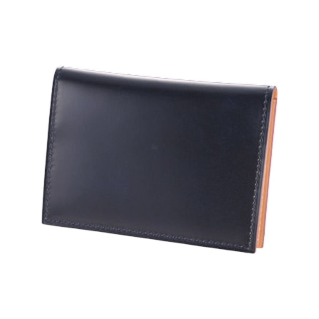 간조 코도반 트랜짓 카드 홀더 네이비(Ganzo Cordovan Transit Card Holder Navy)