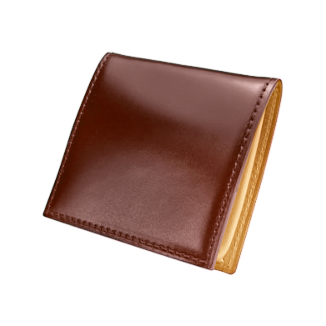 간조 코도반 박스 코인 케이스 헤이즐(Ganzo Cordovan Box Coin Case Hazel)