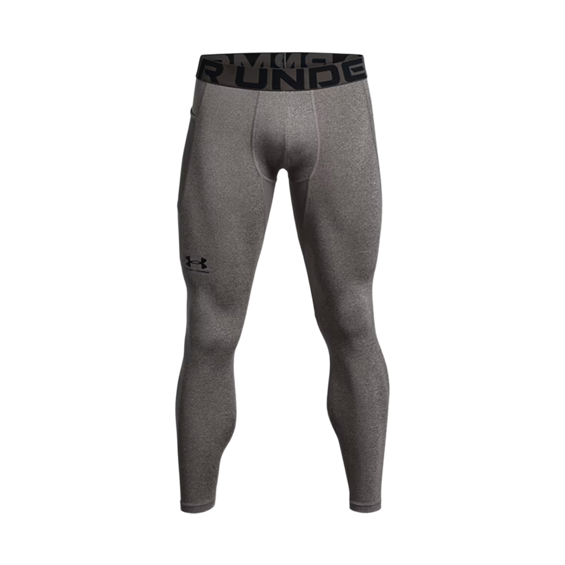 1366075-020 Under Armour ColdGear Leggings Charcoal Light Heather Black