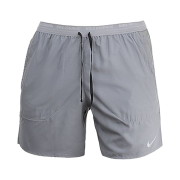 Nike Dri-Fit Stride 7 Inch Brief Lined Running Shorts Smoke Grey Black - Asia
