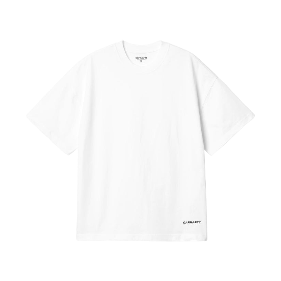 I031373-00A-XX Carhartt WIP S/S Link Script T-Shirt White