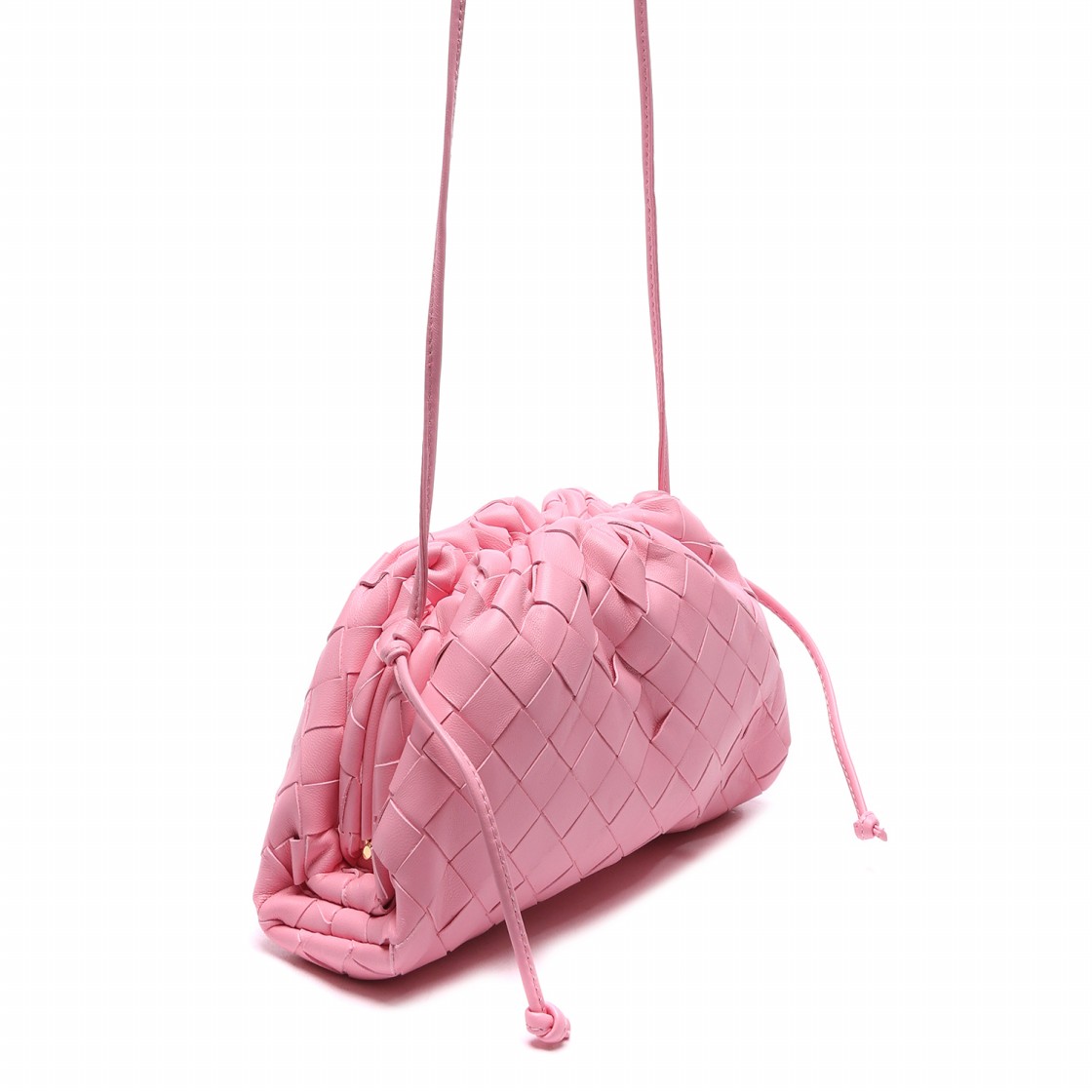 [20% 쿠폰] 보테가 베네타 미니 레더 파우치 초크([20% 쿠폰] Bottega Veneta Mini Leather Pouch Chalk) - 3