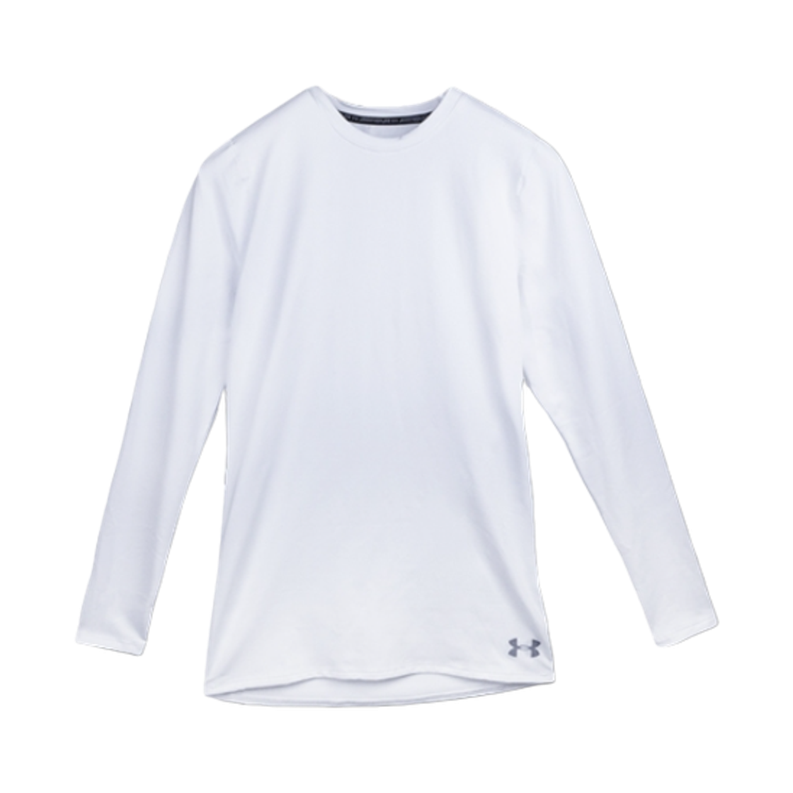1332491-100 Under Armour ColdGear Fitted Crew White