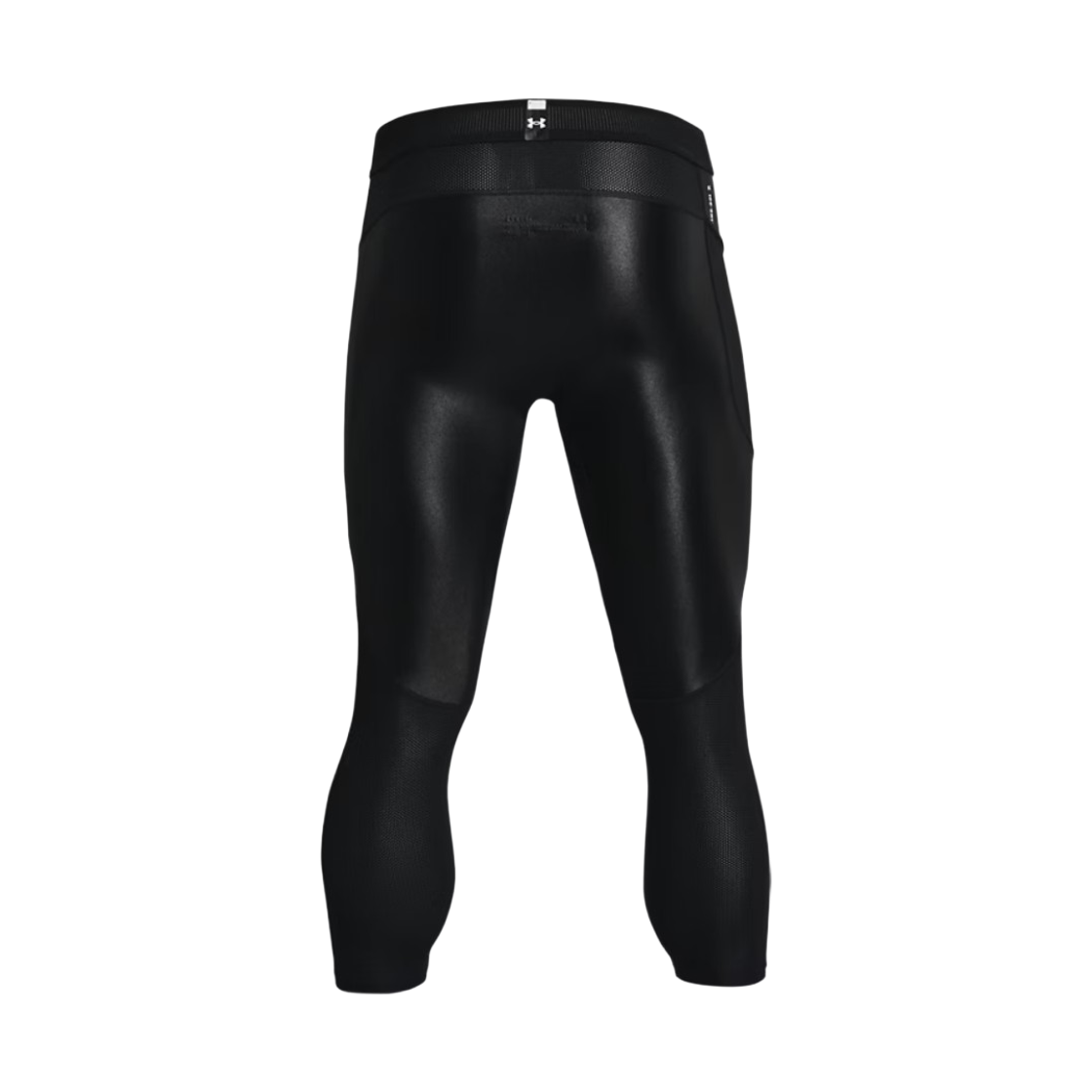 언더아머 아이소 칠 3/4 레깅스 블랙 화이트(Under Armour Iso-Chill 3/4 Leggings Black White) - 2