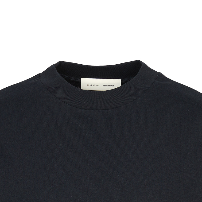 [20% 쿠폰] 에센셜 클래식 반팔 티셔츠 제트 블랙 - 25FW([20% 쿠폰] Essentials Classic Short Sleeve T-Shirt Jet Black - 25FW) - 4