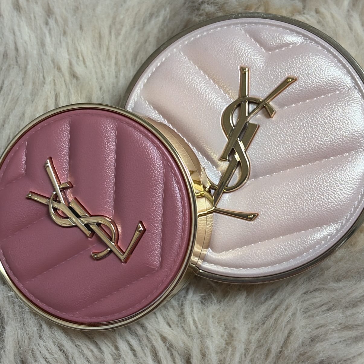Yves Saint Laurent Make Me Blush Powder Blush 44 Nude Lavalliere 착용 스타일
