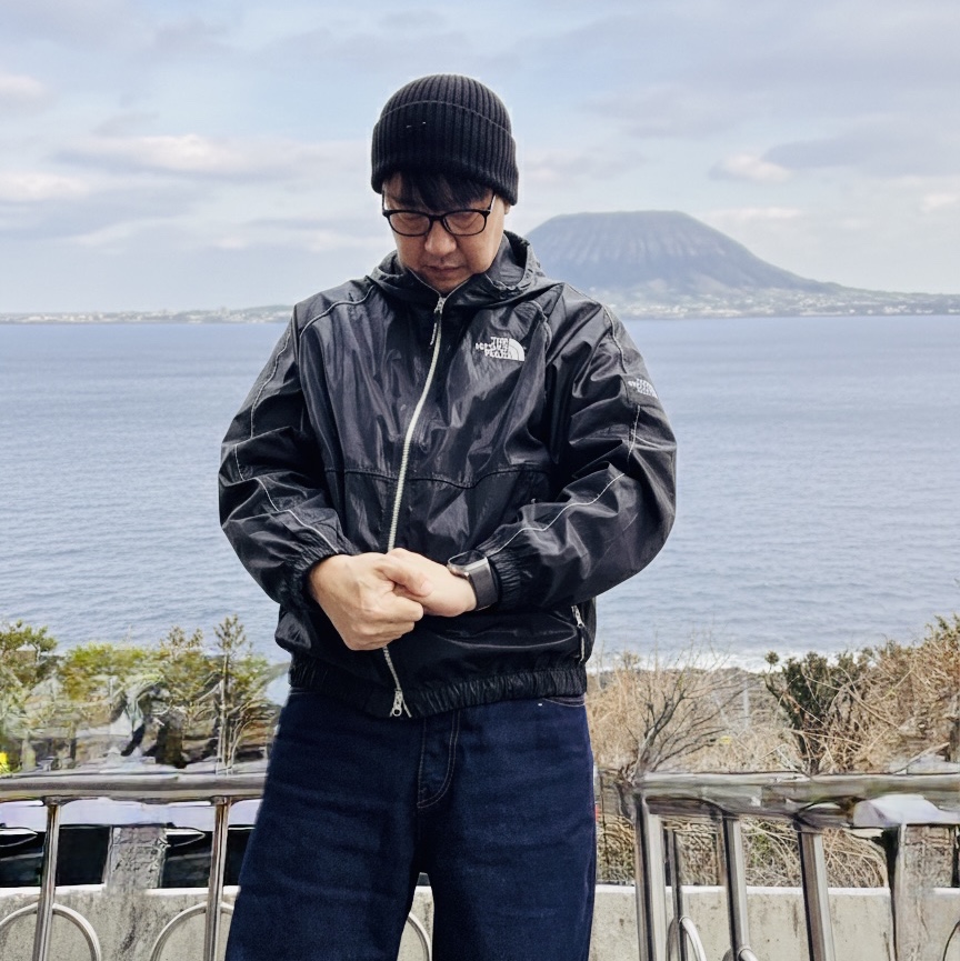 The North Face White Label Novelty Olema Hoodie Black 착용 스타일