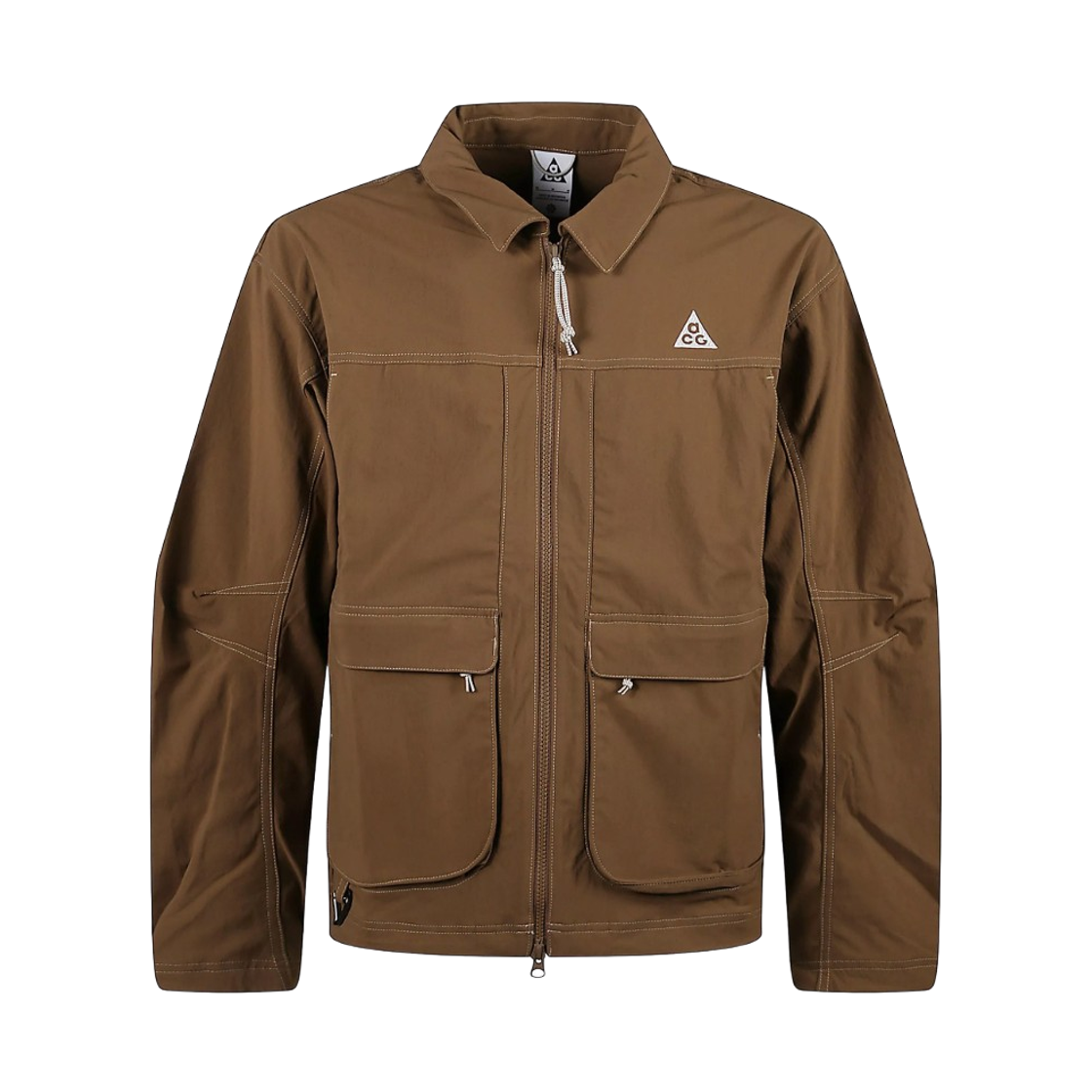 HV0598-235 Nike ACG Smith Summit UV Jacket Mosswood Brown Light Khaki - US/EU
