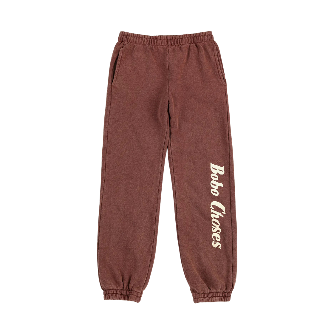 (키즈) 보보쇼즈 조깅 팬츠 브라운((Kids) Bobo Choses Jogging Pants Brown) - 1