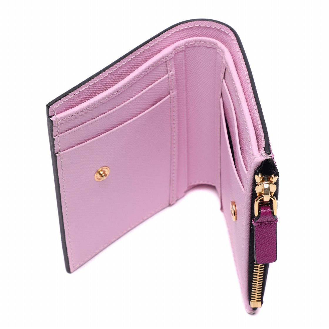 [25% 쿠폰] 마르니 사피아노 레더 반지갑 오키드 로즈([25% 쿠폰] Marni Saffiano Leather Bi-Fold Wallet Orchid Rose) - 6