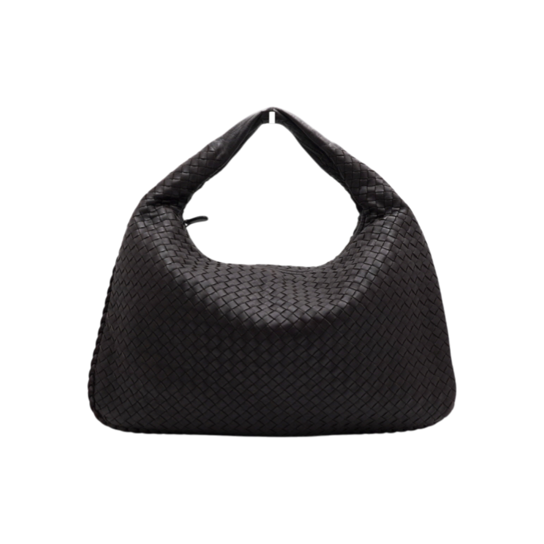 ITMF25RBM6KH Bottega Veneta Brown Intrecciato Large Hobo Shoulder Bag