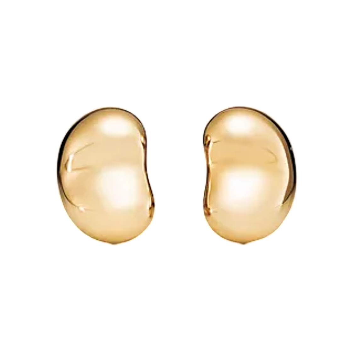 티파니 앤 코 엘사 퍼레티 빈 디자인 이어링 옐로우 골드 9mm(Tiffany & Co. Elsa Peretti Bean Design Earrings Yellow Gold 9mm)