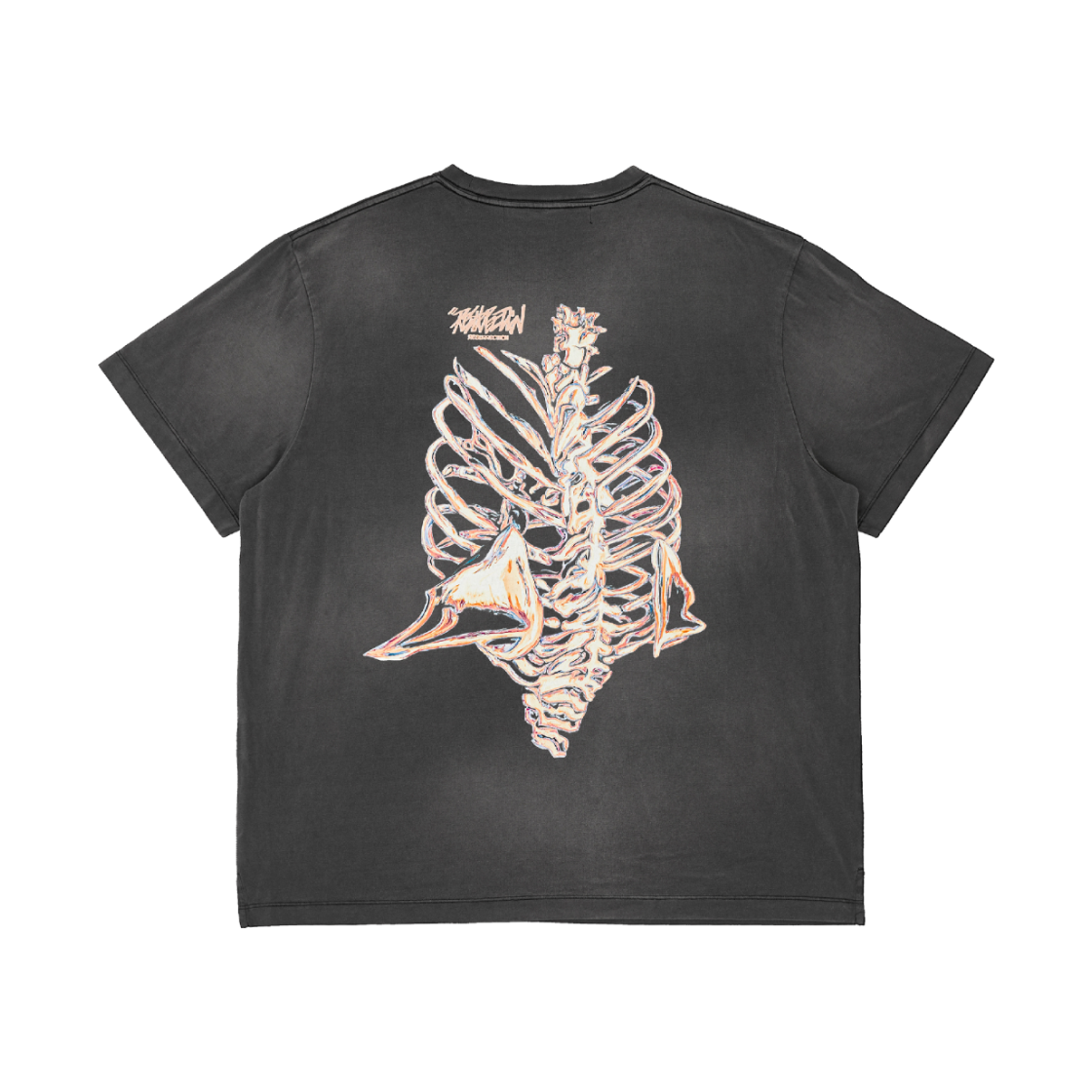 라드리미티드 본 티셔츠 빈티지 블랙(Rad Limited Bone T Shirts - Vintage Black)