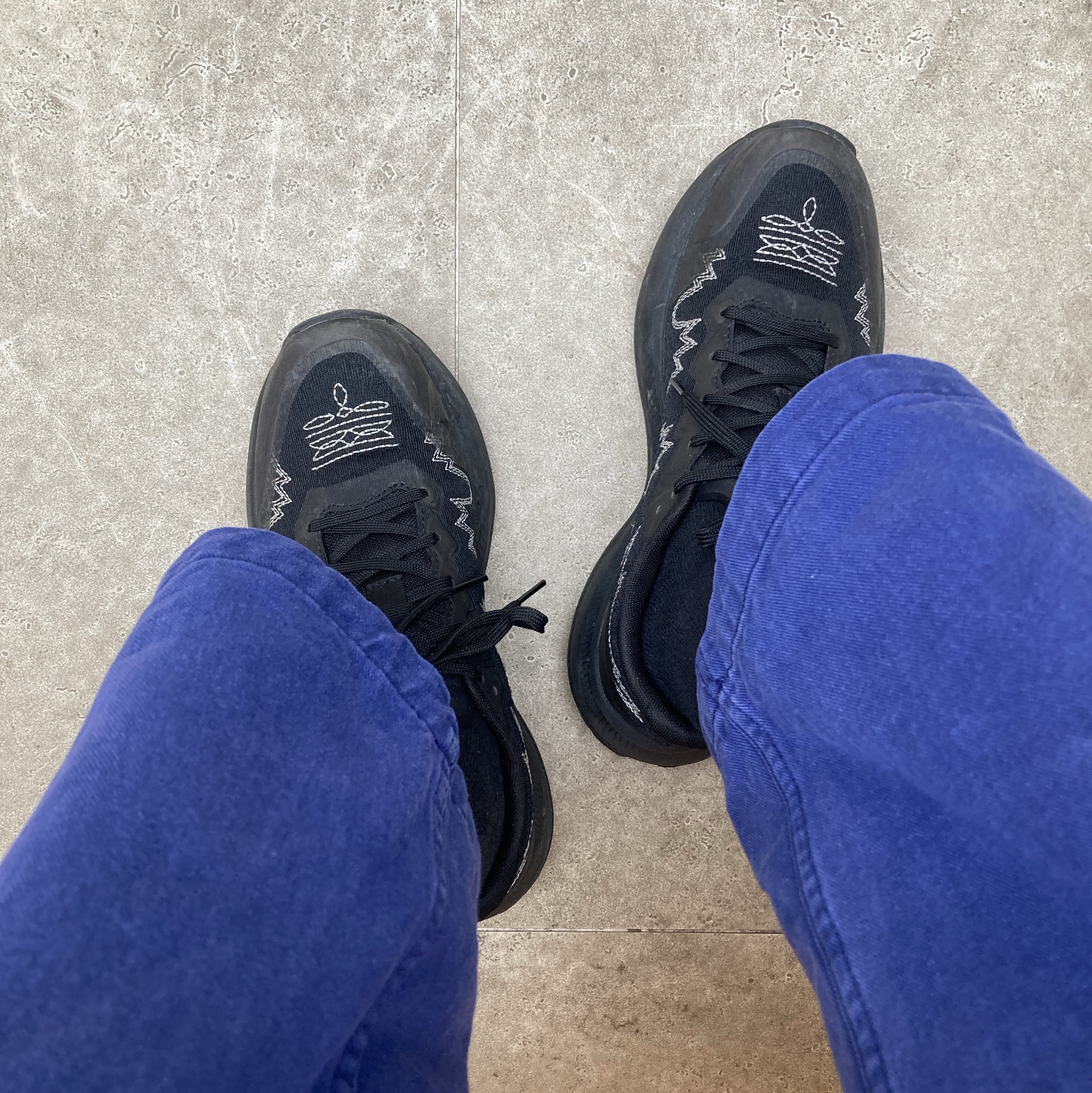 Keen x Engineered Garments WK500 Black 착용 스타일