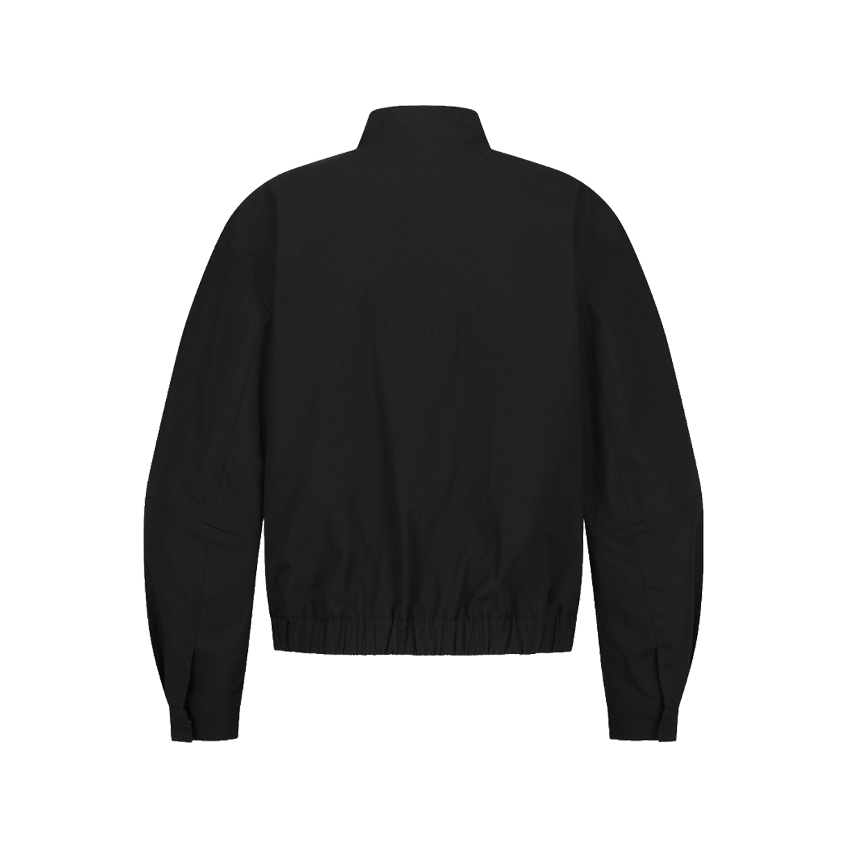 아모멘토 래글런 코튼 집 점퍼 블랙 - 26SS(Amomento Raglan Cotton Zip Jumper Black - 26SS) - 2