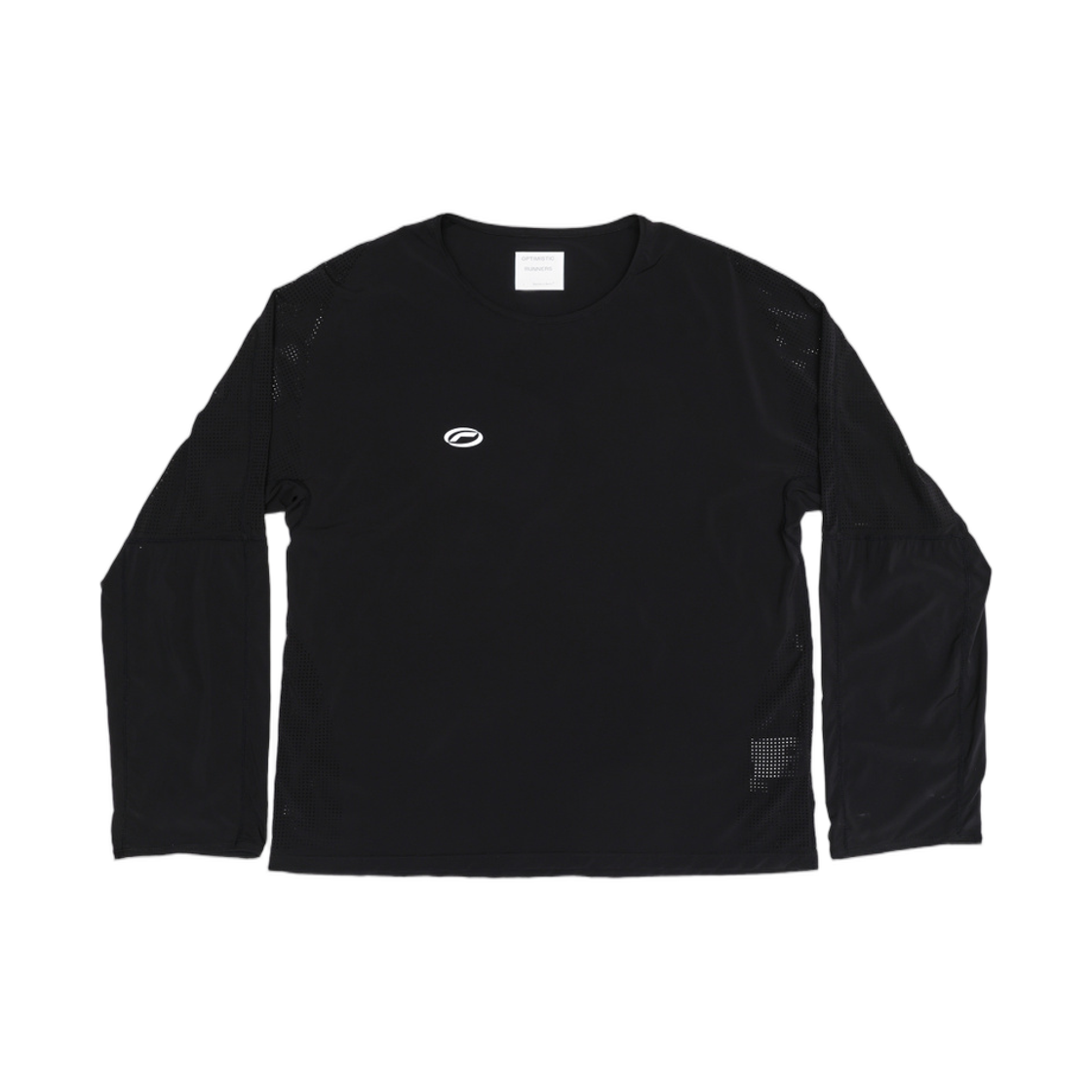 - Optimistic Runners Perforated Longsleeve Black