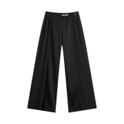 (W) Nike NSW Pleated Trousers Black Sail - Asia