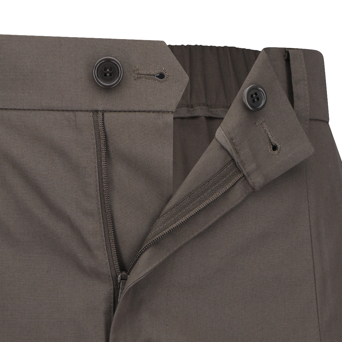 아모멘토 와이드 버뮤다 팬츠 브라운 - 26SS(Amomento Wide Bermuda Pants Brown - 26SS) - 3