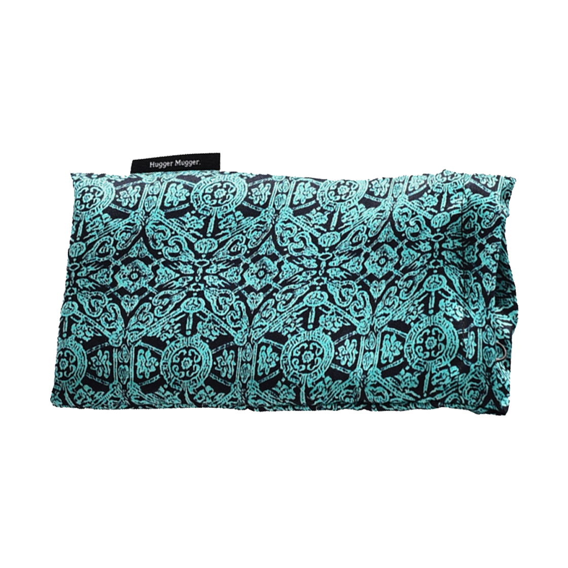 허거머거 실크 아이 필로우 허브필링 보호 틸(HUGGERMUGGER Silk Eye Pillow with Herbal Filling Boho Teal)